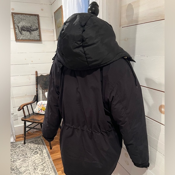 Triple F.A.T Goose vintage Men's Black Winter down-filled Jacket, size medium. - Picture 3 of 16